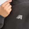 Retro Athletics Oversized-Pullover mit 1/4-Reißverschluss
