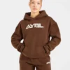 Retro-Hoodie mit Stickerei in Oversize-Passform