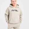 Retro-Hoodie mit Stickerei in Oversize-Passform
