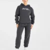 Retro-Jogginghose mit Stickerei in Oversize-Passform