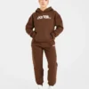 Retro-Jogginghose mit Stickerei in Oversize-Passform