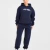 Retro-Jogginghose mit Stickerei in Oversize-Passform