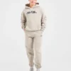 Retro-Hoodie mit Stickerei in Oversize-Passform