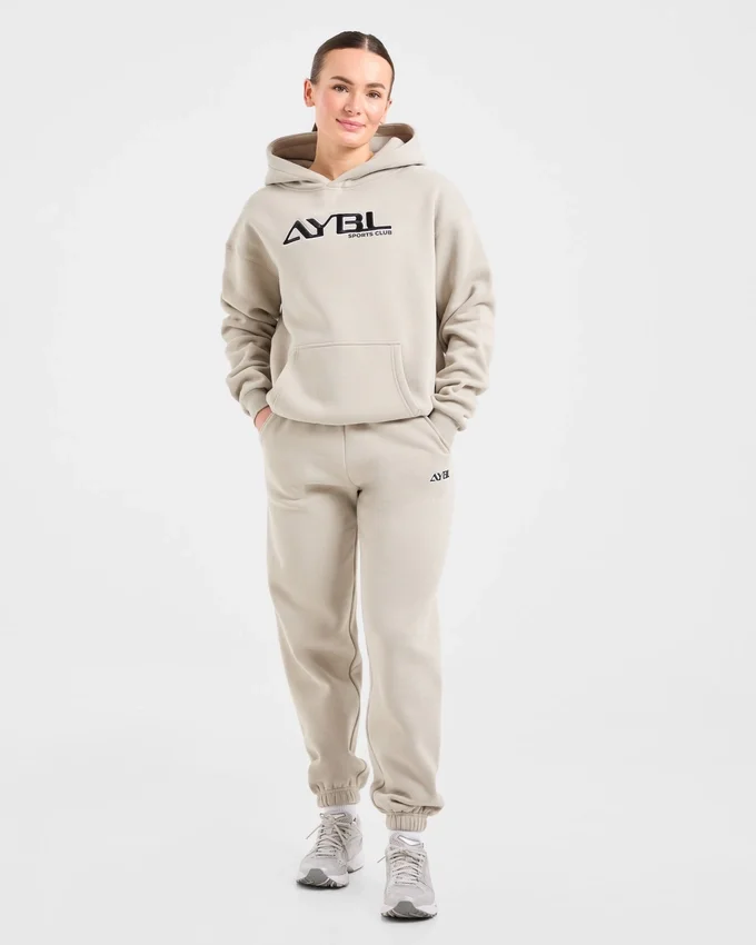 Retro-Hoodie mit Stickerei in Oversize-Passform