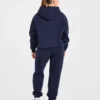 Retro-Jogginghose mit Stickerei in Oversize-Passform