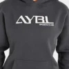 Retro-Hoodie mit Stickerei in Oversize-Passform