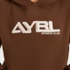 Retro-Hoodie mit Stickerei in Oversize-Passform
