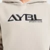 Retro-Hoodie mit Stickerei in Oversize-Passform