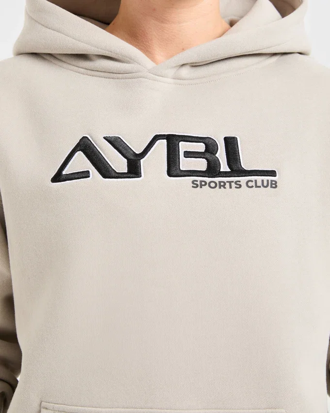 Retro-Hoodie mit Stickerei in Oversize-Passform