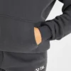 Retro-Hoodie mit Stickerei in Oversize-Passform
