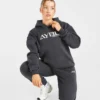 Retro-Hoodie mit Stickerei in Oversize-Passform