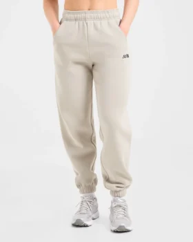 Retro-Jogginghose mit Stickerei in Oversize-Passform