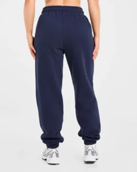Retro-Jogginghose mit Stickerei in Oversize-Passform