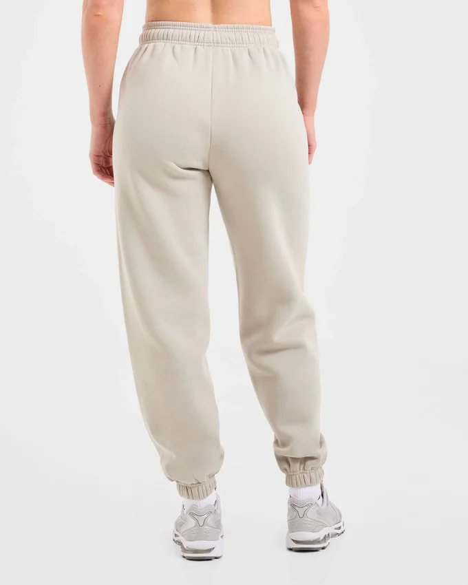 Retro-Jogginghose mit Stickerei in Oversize-Passform