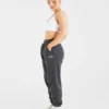 Retro-Jogginghose mit Stickerei in Oversize-Passform