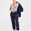 Retro-Jogginghose mit Stickerei in Oversize-Passform