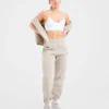 Retro-Jogginghose mit Stickerei in Oversize-Passform