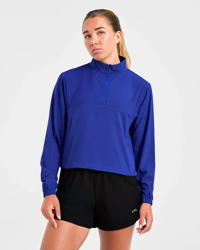 Run 1/2 Zip-Jacke