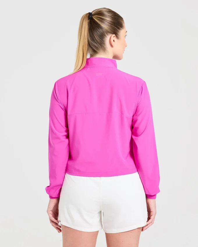 Run 1/2 Zip-Jacke