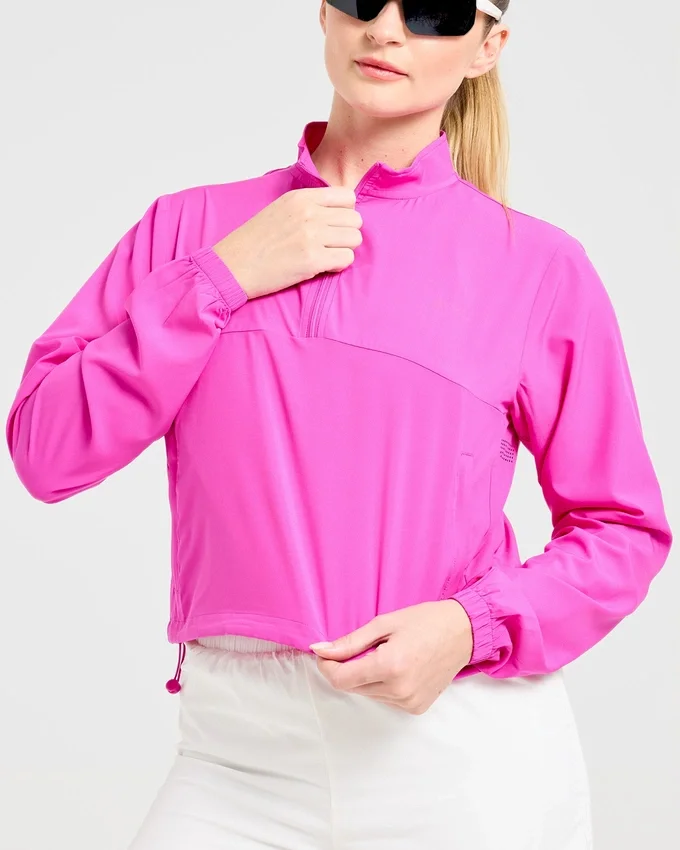 Run 1/2 Zip-Jacke