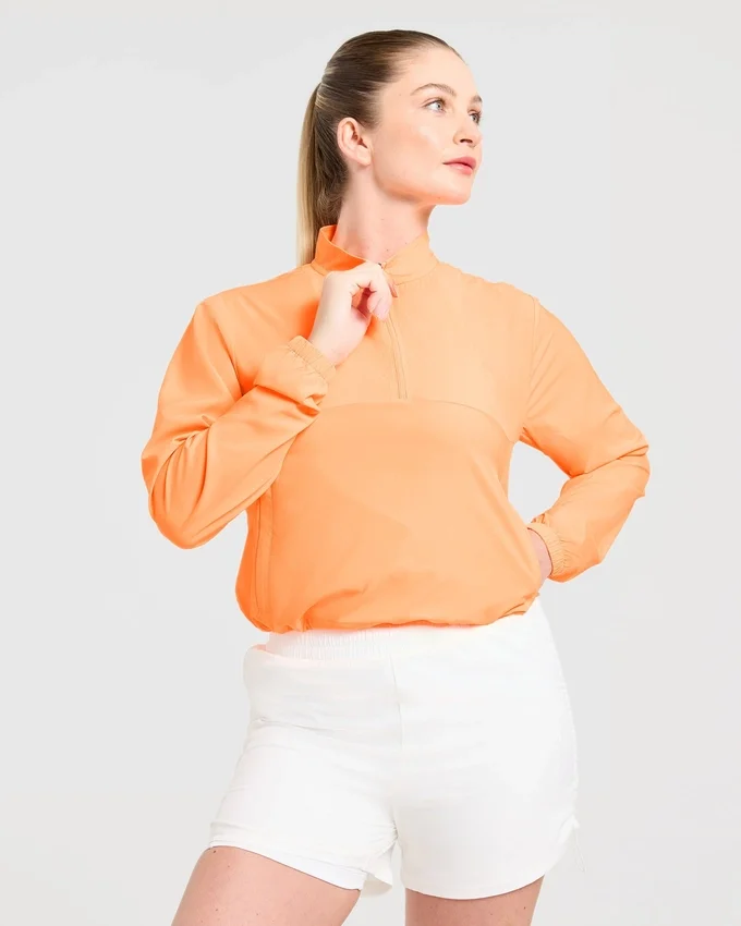 Run 1/2 Zip-Jacke