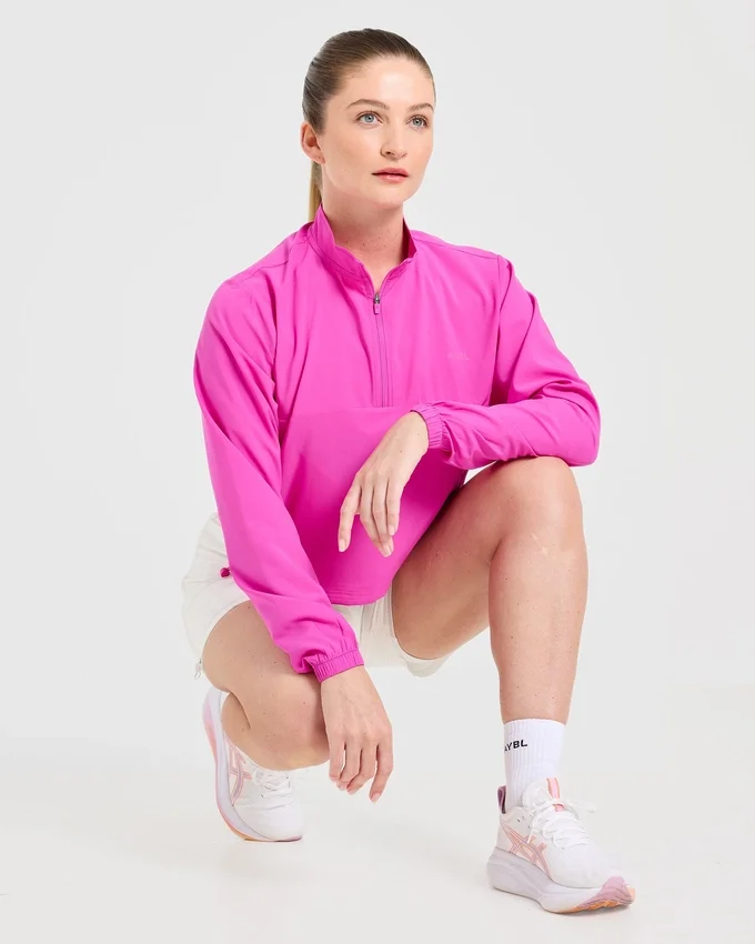 Run 1/2 Zip-Jacke