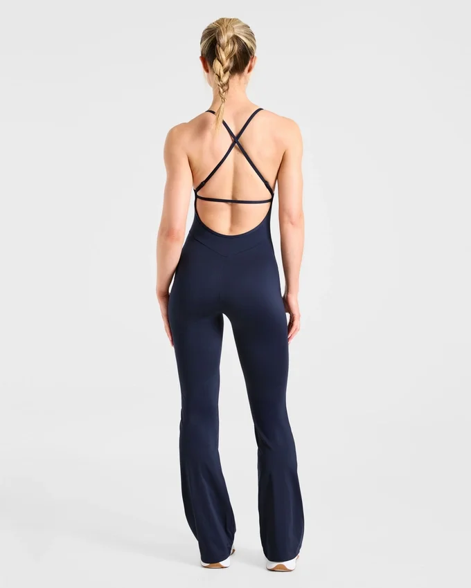 Sculpt Backless Flared All-in-One