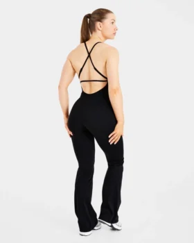 Sculpt Backless Flared All-in-One