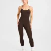 Sculpt Backless Leggings All-in-One