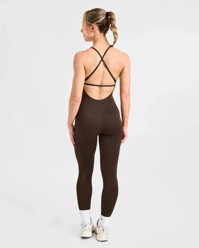 Sculpt Backless Leggings All-in-One