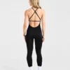Sculpt Backless Leggings All-in-One