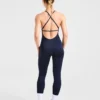 Sculpt Backless Leggings All-in-One