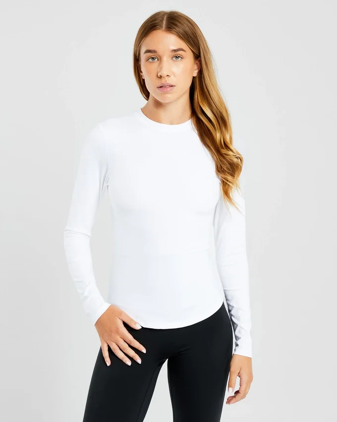 Sculpt Langarm-Top