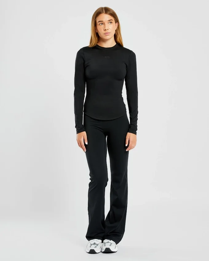 Sculpt Langarm-Top