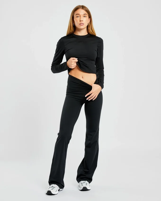 Sculpt Langarm-Top