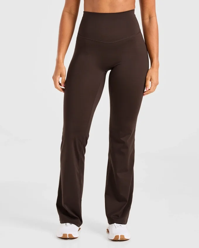Sculpt-Leggings mit ausgestelltem Bein
