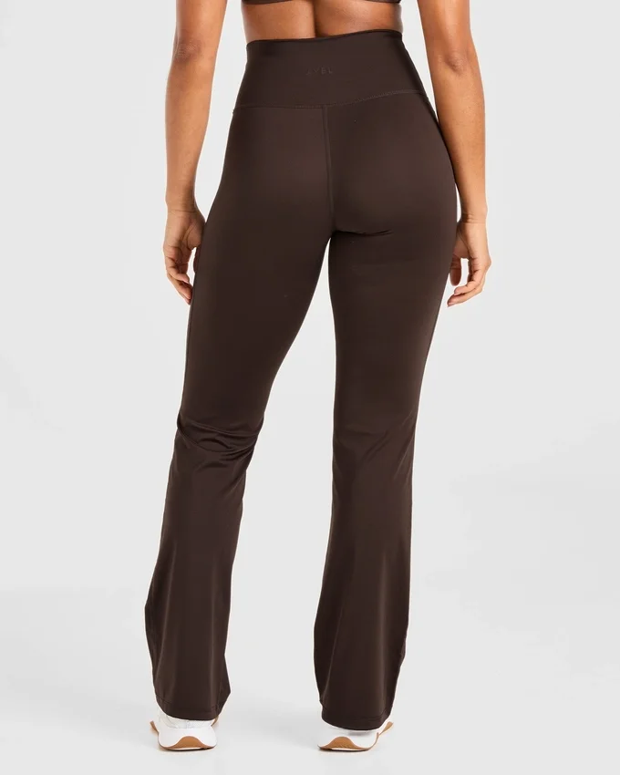 Sculpt-Leggings mit ausgestelltem Bein