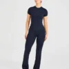 Sculpt-Leggings mit ausgestelltem Bein