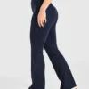 Sculpt-Leggings mit ausgestelltem Bein