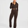 Sculpt-Leggings mit ausgestelltem Bein