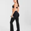 Sculpt-Leggings mit ausgestelltem Bein