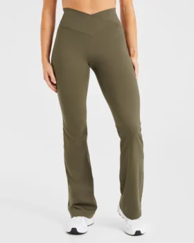 Sculpt Wrap Leggings mit ausgestelltem Bein