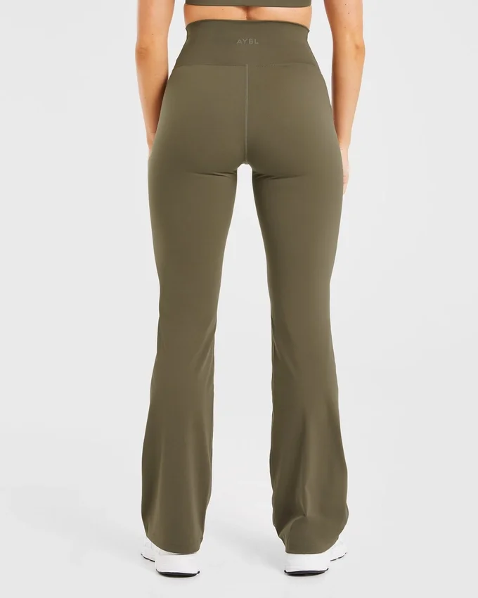 Sculpt Wrap Leggings mit ausgestelltem Bein