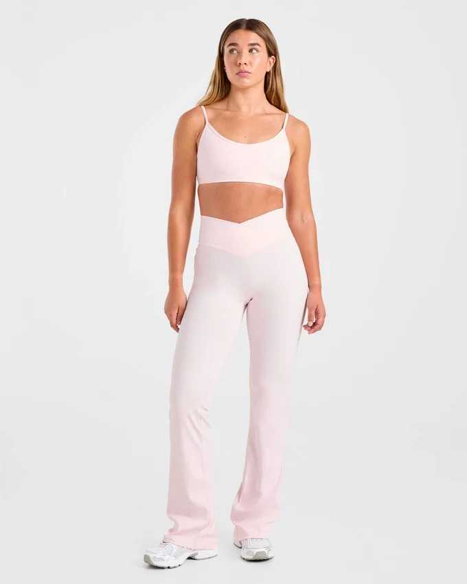 Sculpt Wrap Leggings mit ausgestelltem Bein