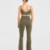 Sculpt Wrap Leggings mit ausgestelltem Bein