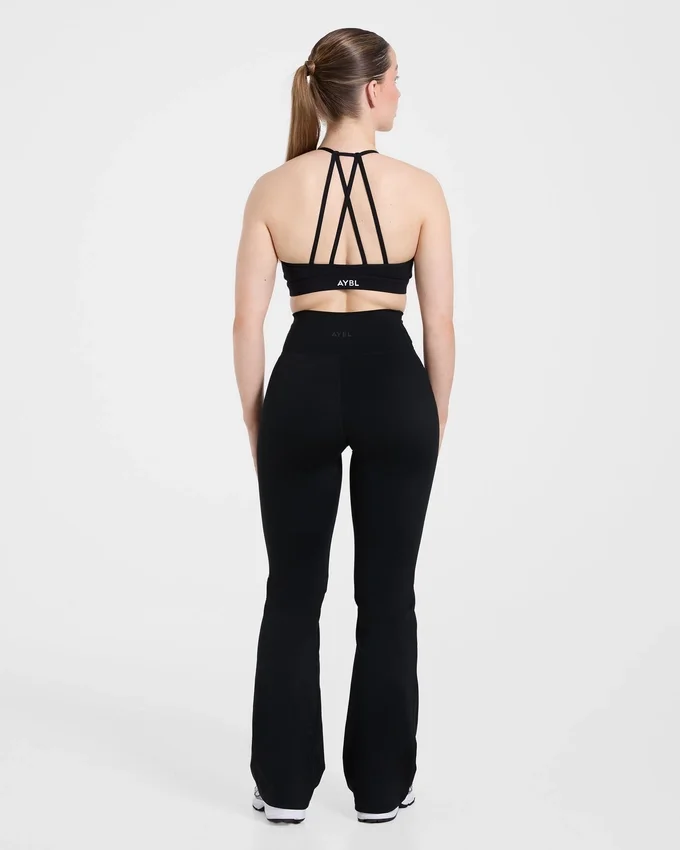 Sculpt Wrap Leggings mit ausgestelltem Bein