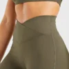 Sculpt Wrap Leggings mit ausgestelltem Bein