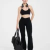 Sculpt Wrap Leggings mit ausgestelltem Bein