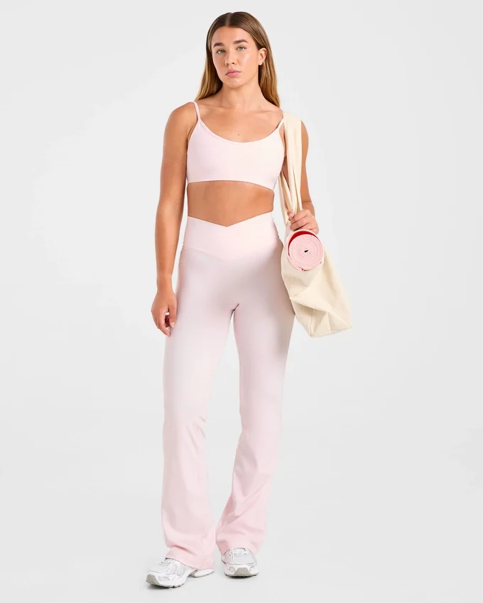Sculpt Wrap Leggings mit ausgestelltem Bein