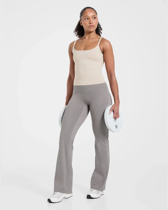 Sculpt Wrap Leggings mit ausgestelltem Bein